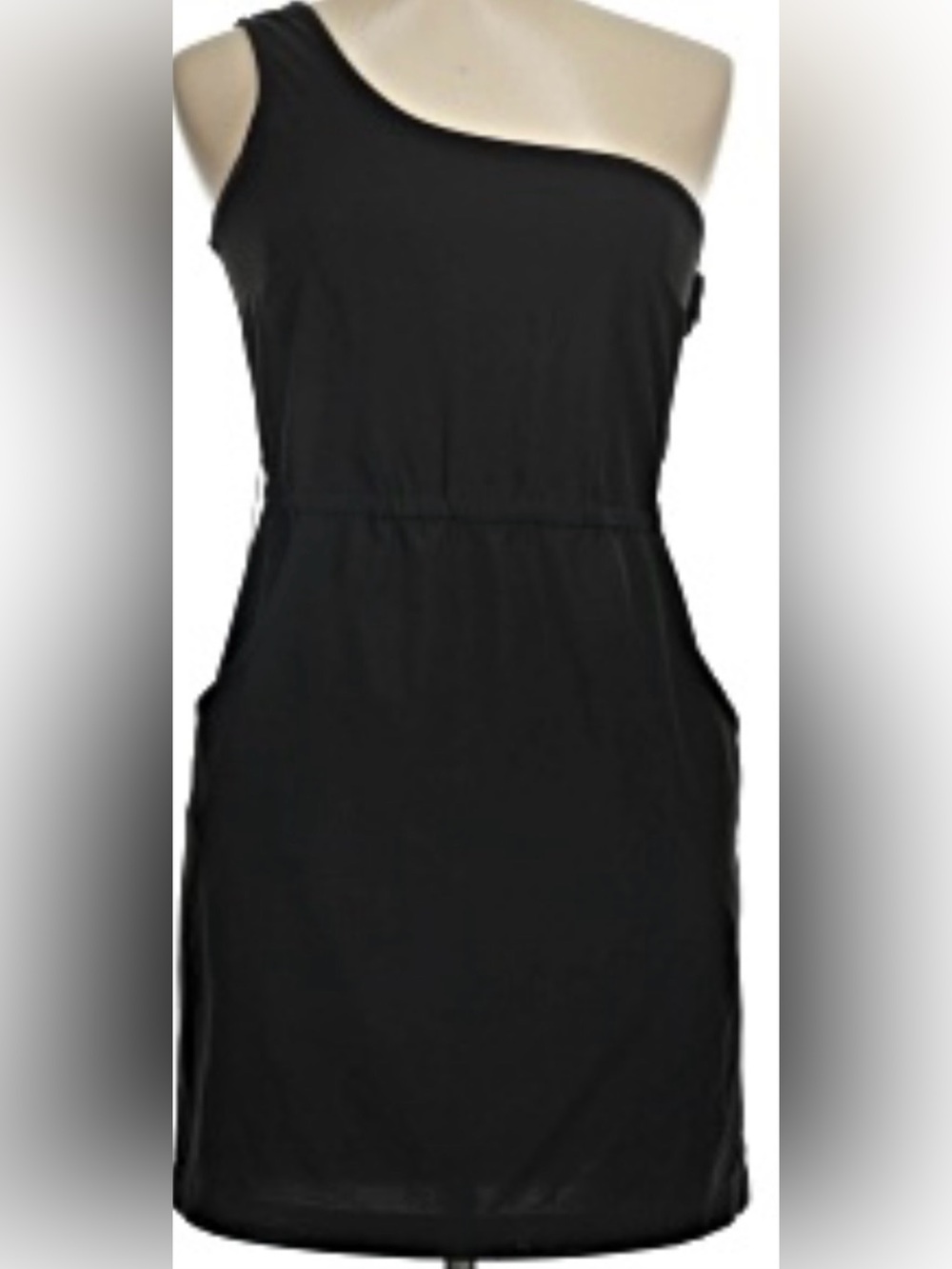 G by Guess Black One-Shoulder Dress Size M